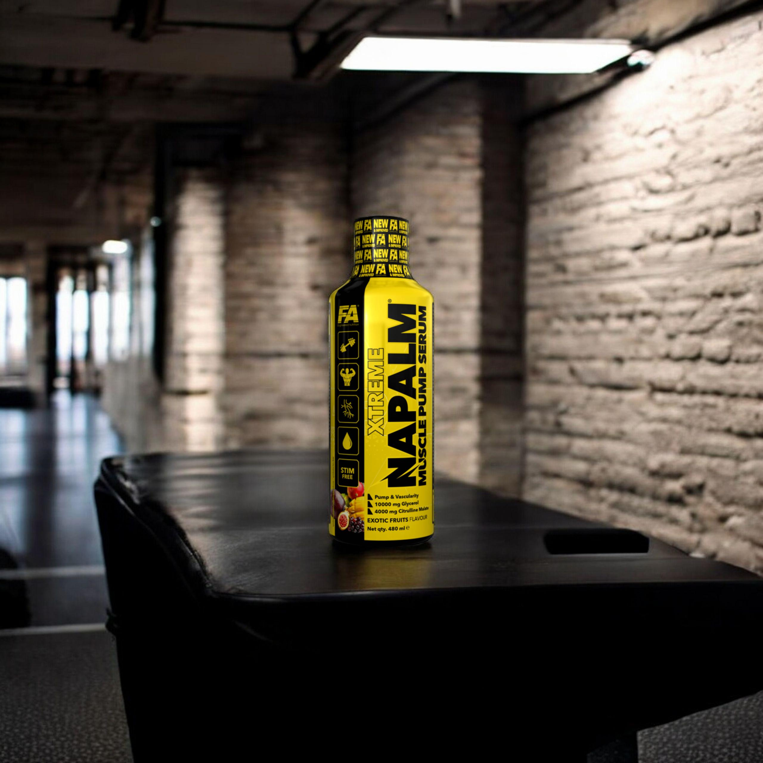 FITNESS AUTHORITY Napalm Muscle Pump Serum - 480ml - ExoticFruits - SOLDES - 31-03