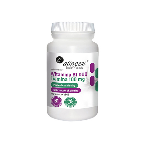 ALINESS - Vitamine B1 DUO 100mg - 100vtabs.