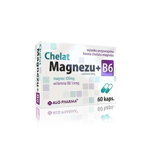 ALG PHARMA Chelat de magnésium + B6 - 60caps.