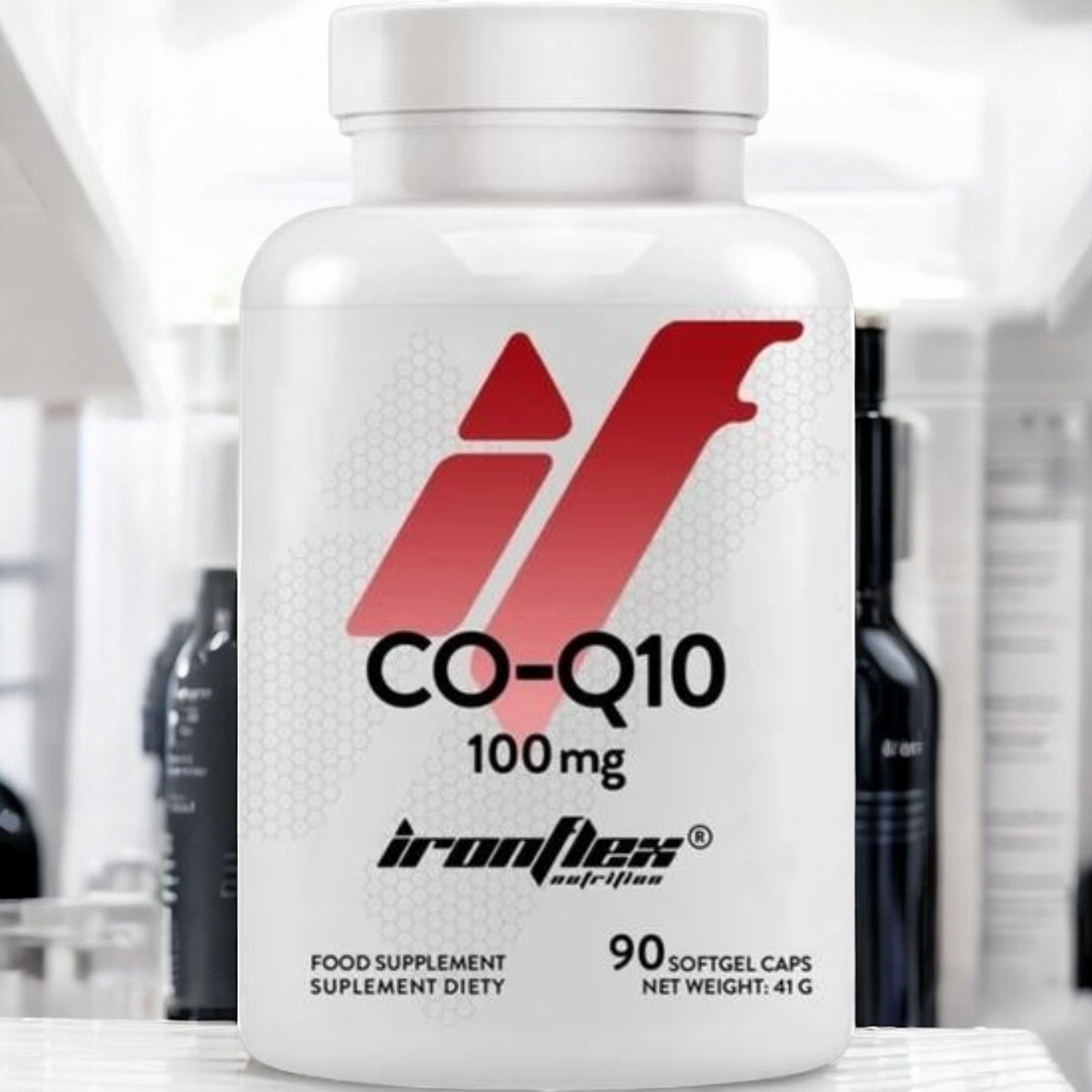 IRONFLEX - Coenzyme Q10 100mg - 90 gélules molles
