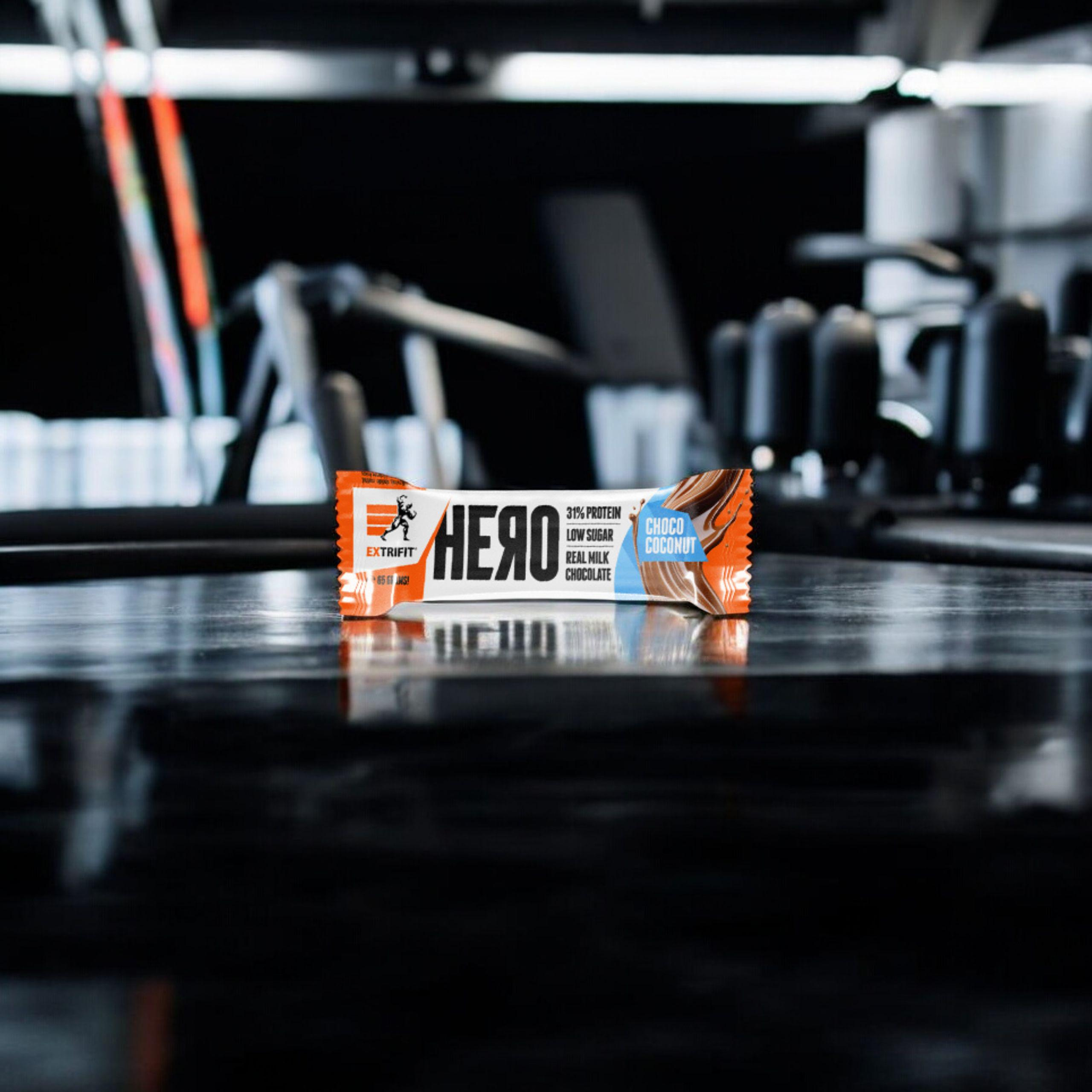EXTRIFIT - Barre Hero - 65g - Chocolat Coconut