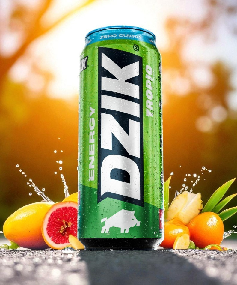 DZIK - Énergie - 500ml - Tropical