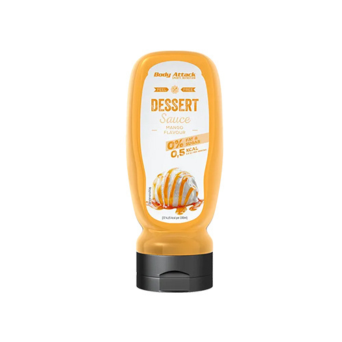 BODY ATTACK Dessert Sauce Mango Flavour - 320ml - PROMOTION - 30-09