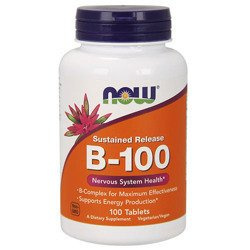 NOW Vitamine B-100 - 100tabs.