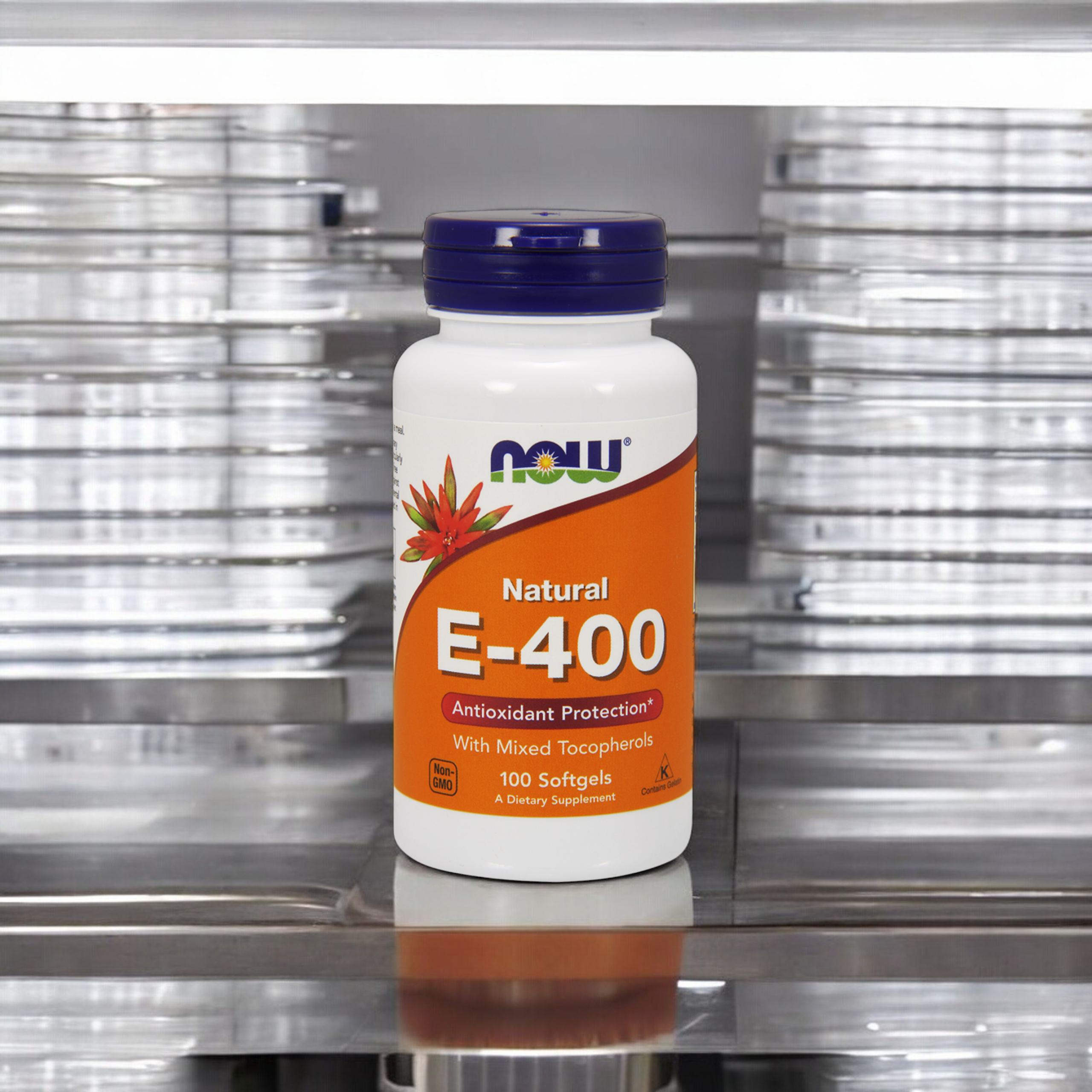 NOW Vitamin E-400 MT - 100softgels