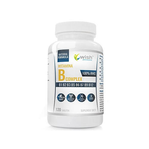 WISH Pharmaceutical Vitamin B Complex - 120tabl.