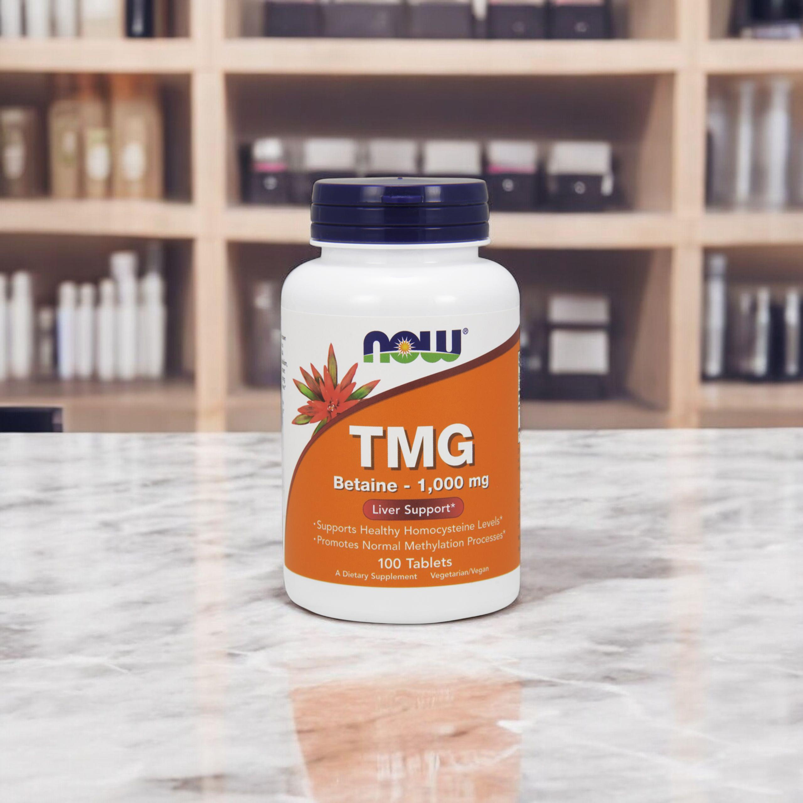 NOW TMG 1000mg - 100tabs.