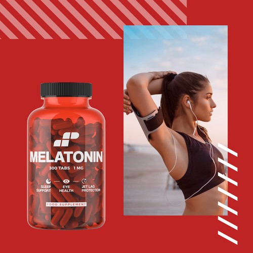 MP NUTRITION Melatonin 1mg - 300tabs - Mélatonine