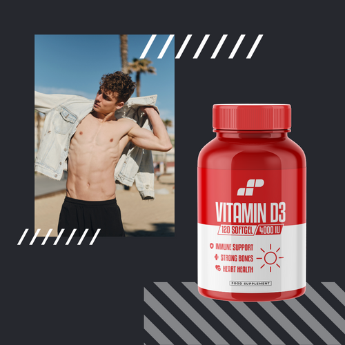 MP NUTRITION Vitamin D3 4000IU - 120 softgels