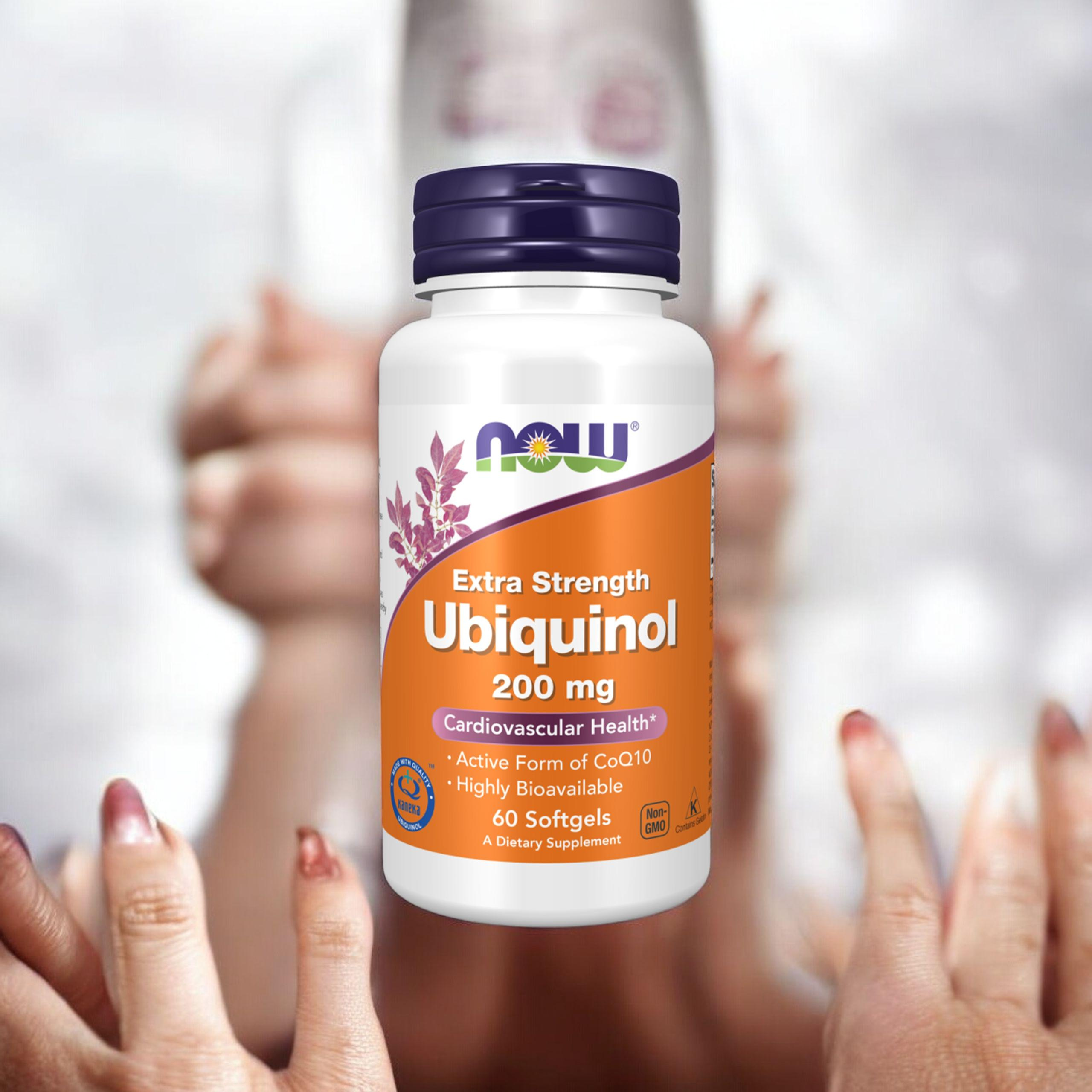 NOW Ubiquinol Extra Strength 200mg - 60softgels