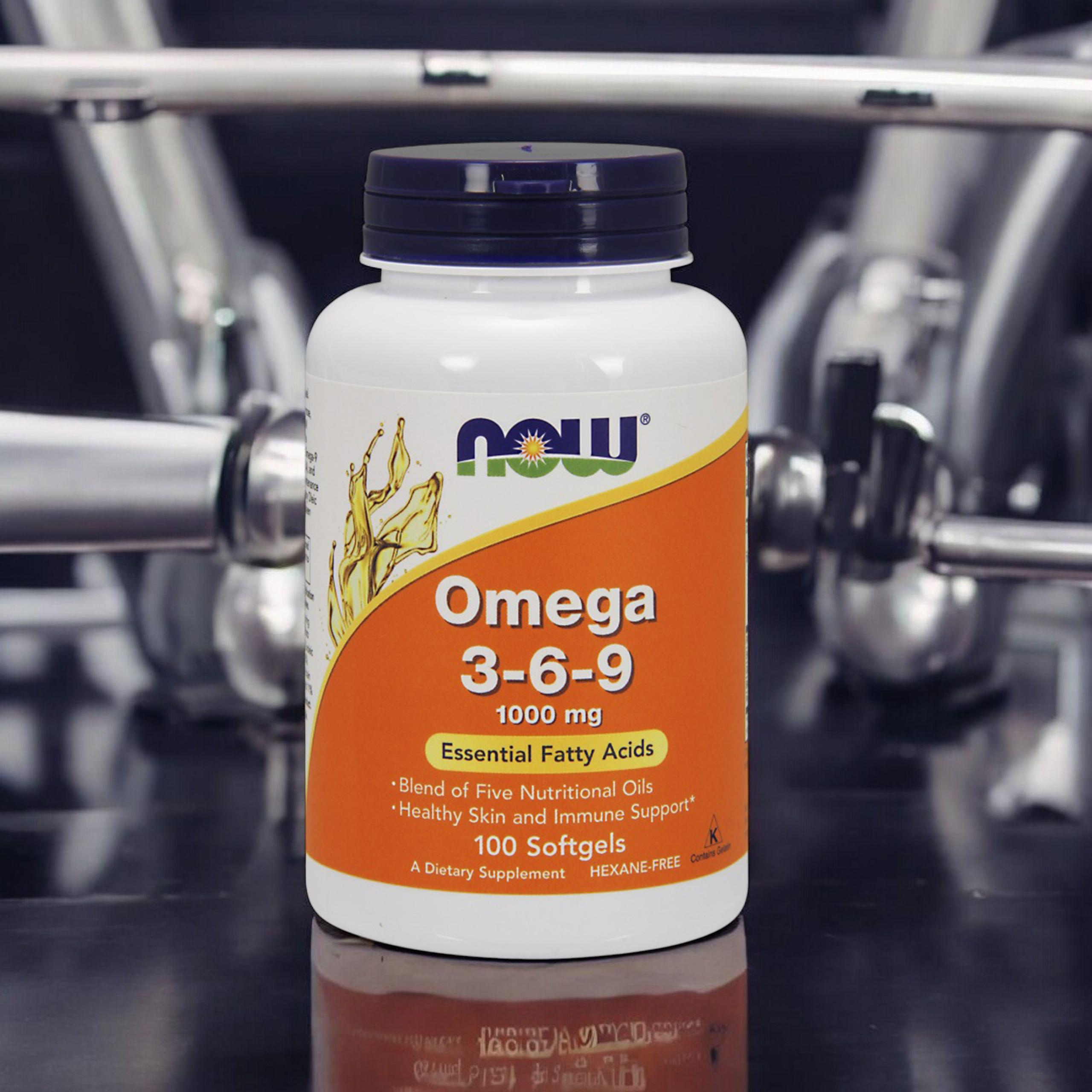 NOW Omega-3-6-9 1000mg - 100softgels
