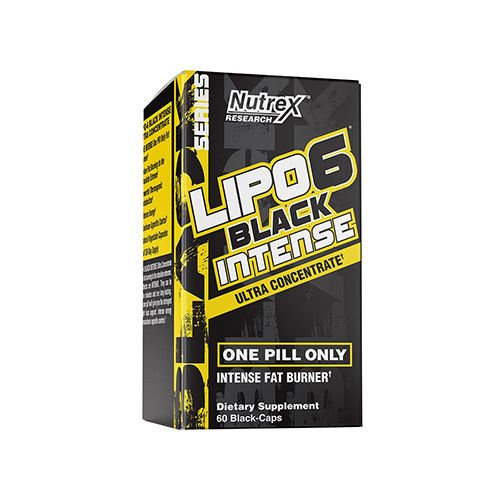 NUTREX Lipo 6 Black UC Intense USA - 60 black caps