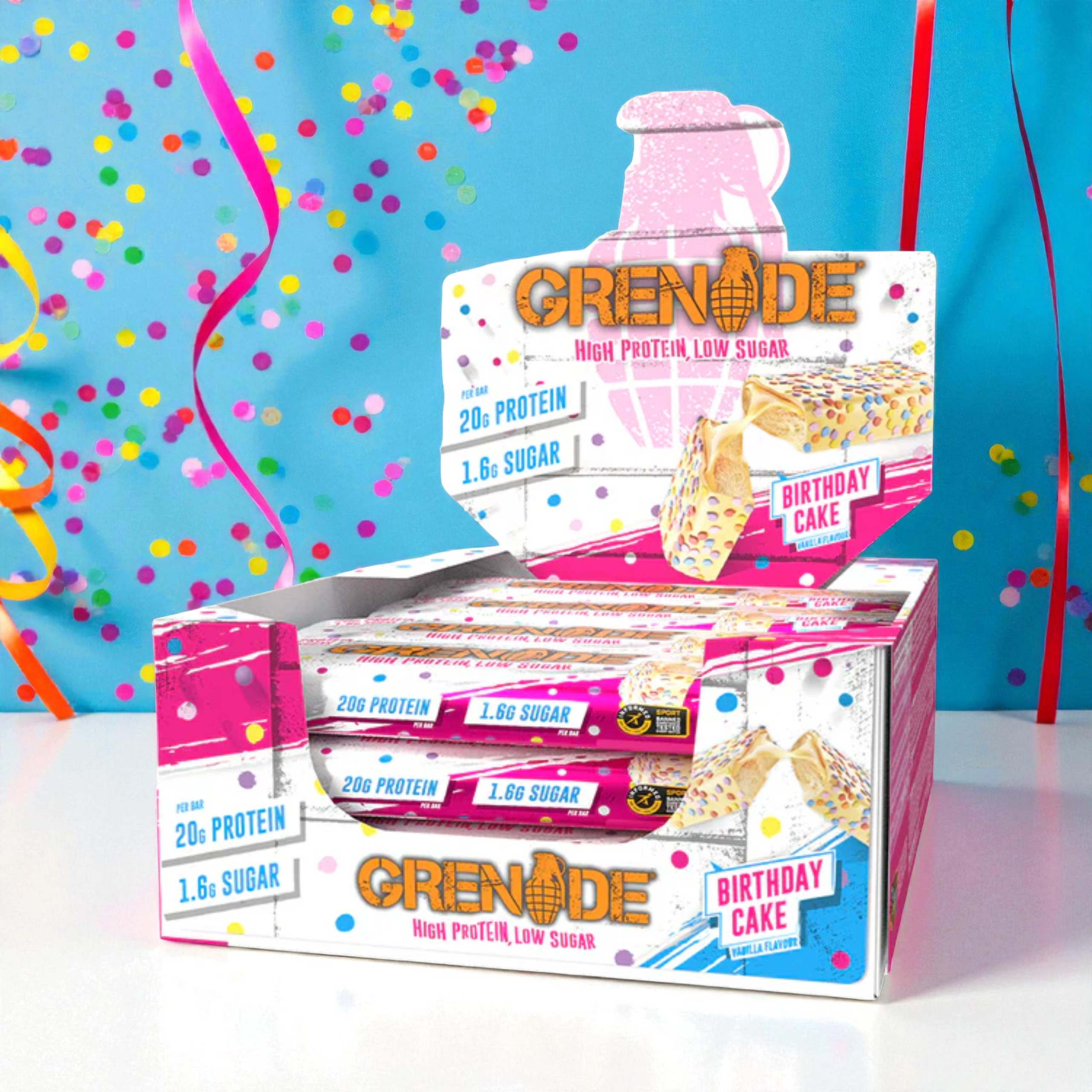 GRENADE - Barre Protéinée - 12x 60g