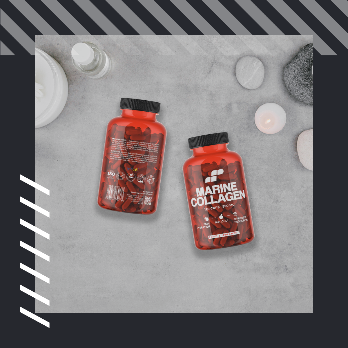 MP NUTRITION Marine Collagen 550mg - 120caps - Collagène Marin Naticol