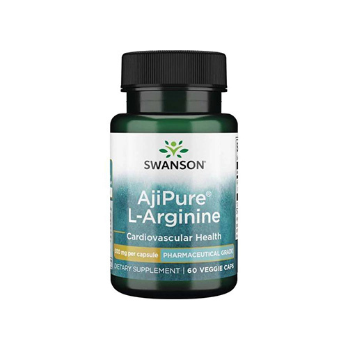 SWANSON AjiPure L-Arginine 500mg - 60vcaps