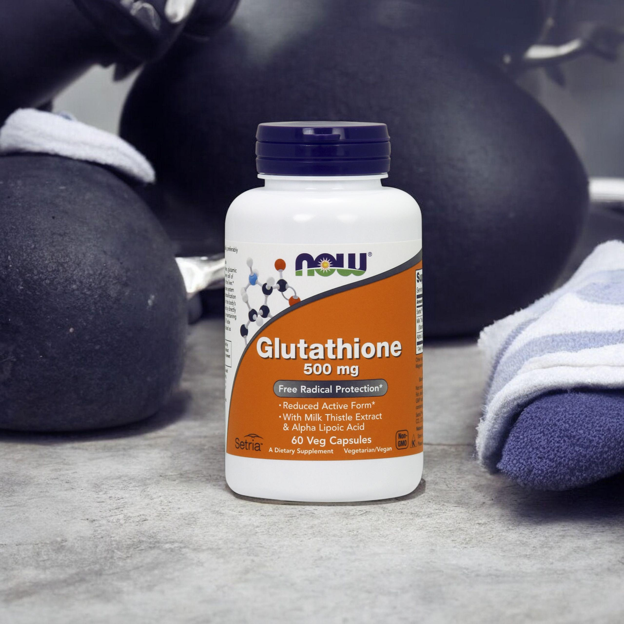 NOW Glutathione 500mg - 60vcaps.