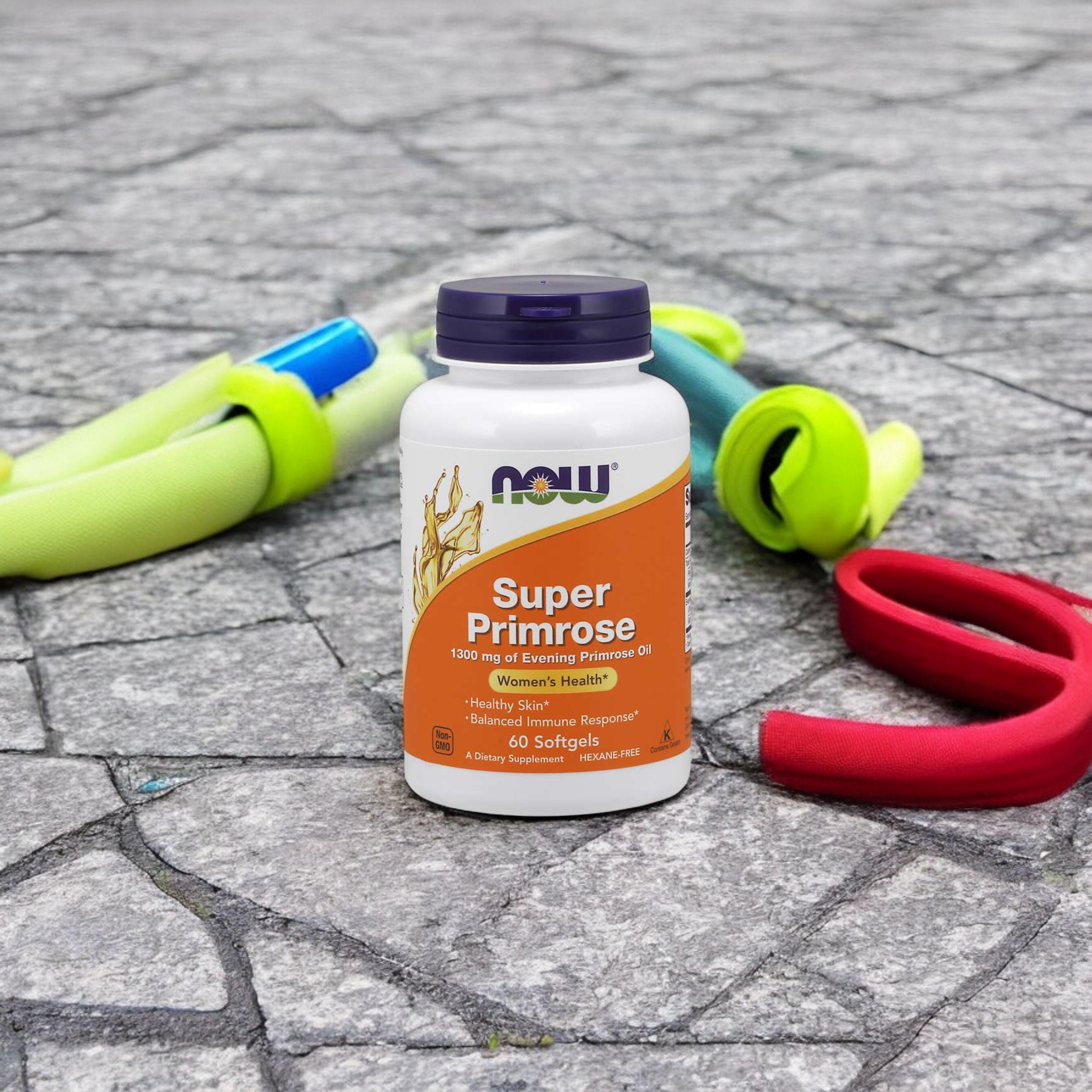 NOW Super Primrose - 60softgels. - Huile d'Onagre Biannuelle