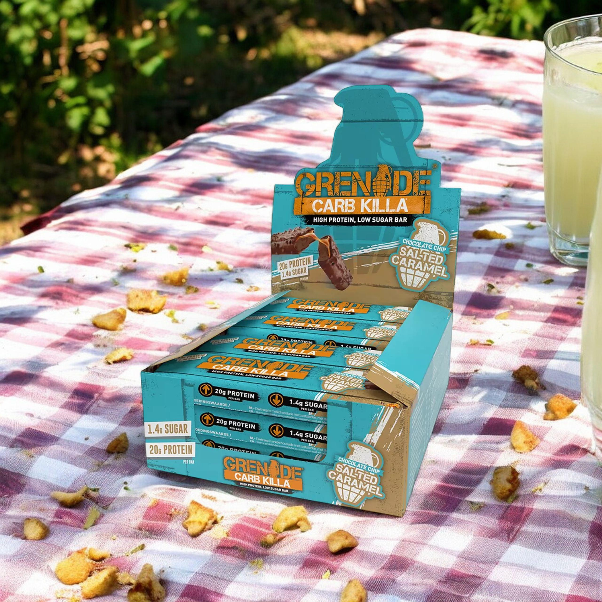 GRENADE - Barre Protéinée - 60g x12