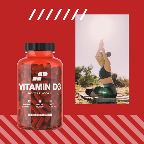 MP NUTRITION Vitamin D3 8000IU - 200tabs