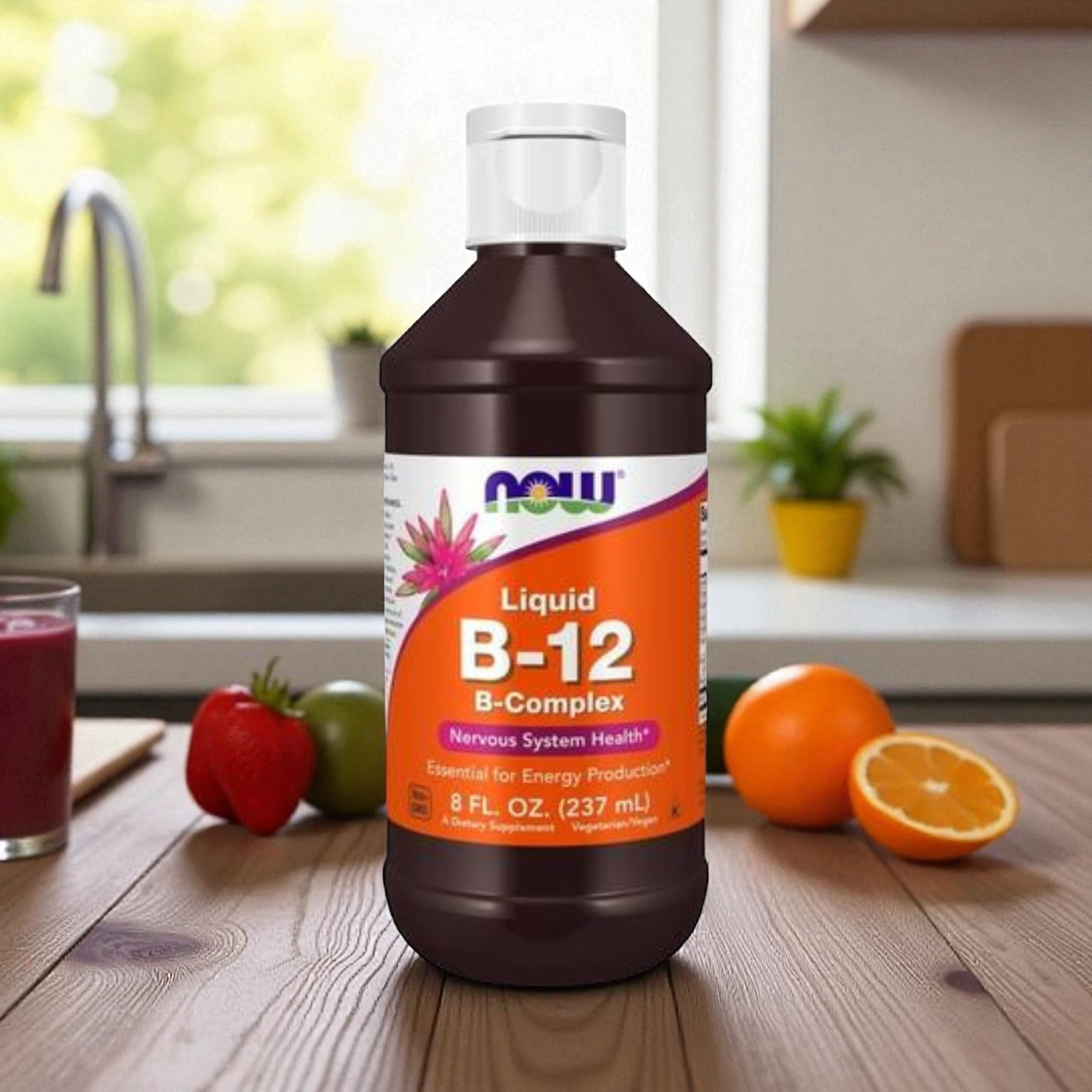 NOW - Complexe de vitamines B-12 liquide B - 237ml