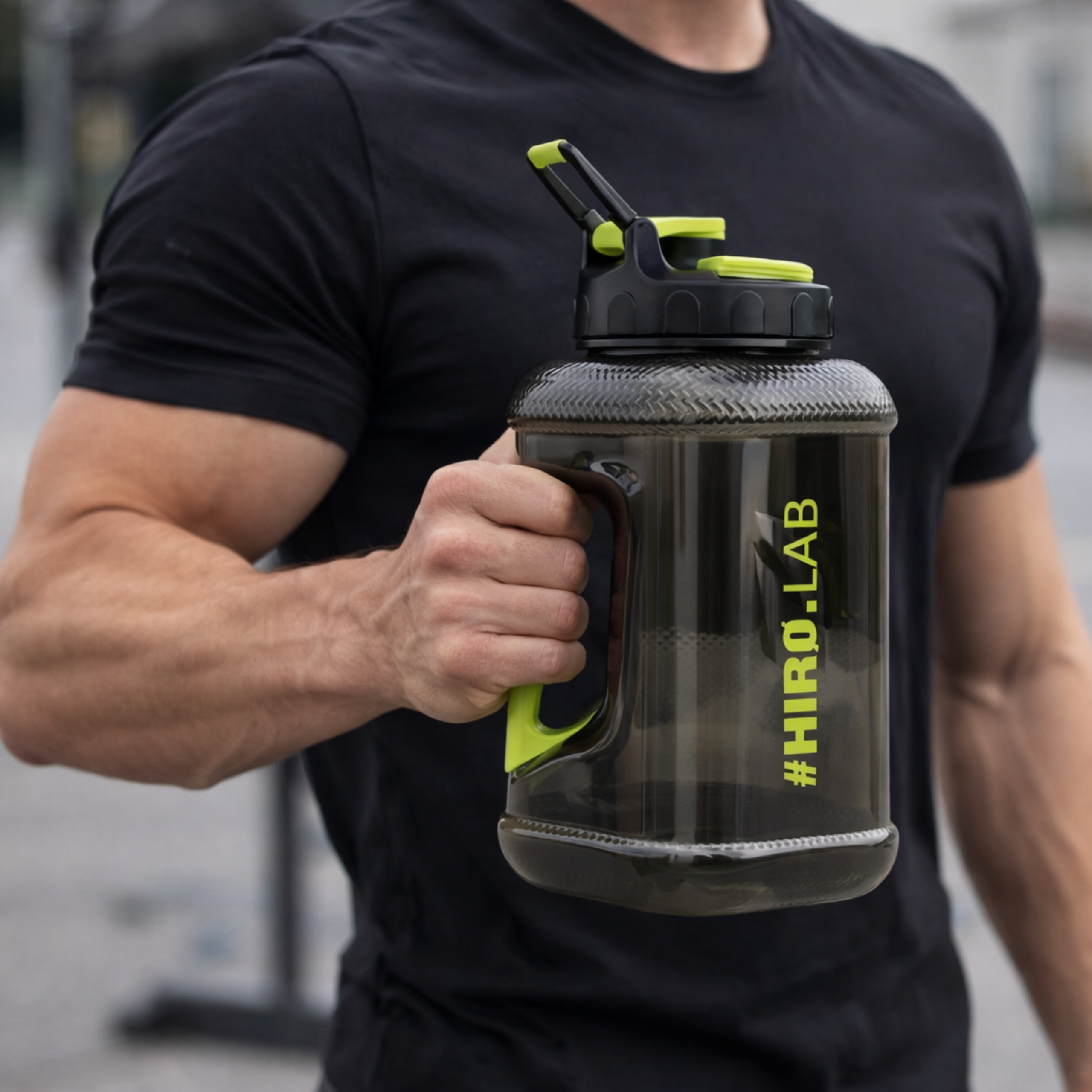 HIRO.LAB Water jug Crater Cap - 1,89l - Kanister, bidon, bouteille d'eau