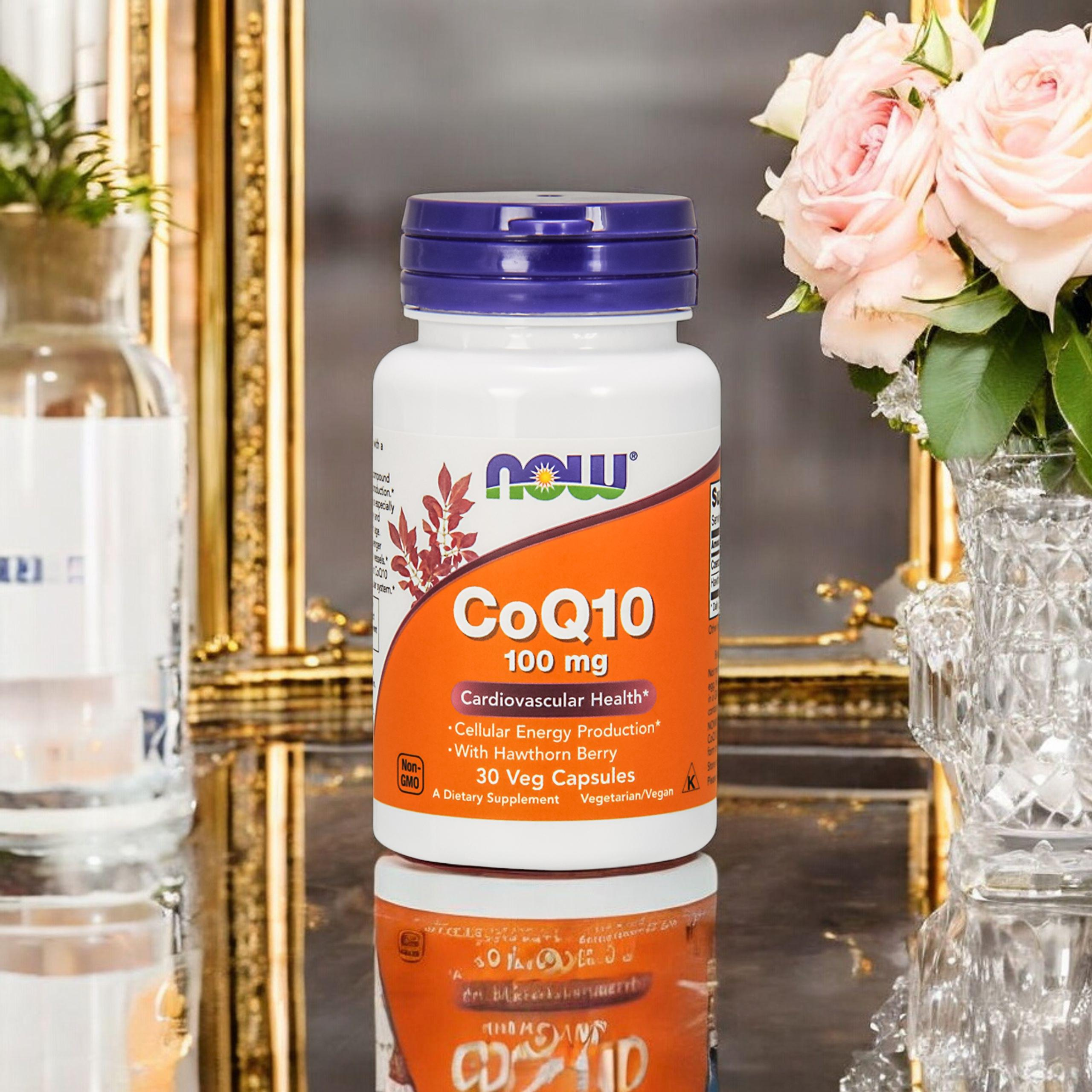 NOW CoQ10 ( Coenzyme Q10 ) 100mg - 30vegcaps