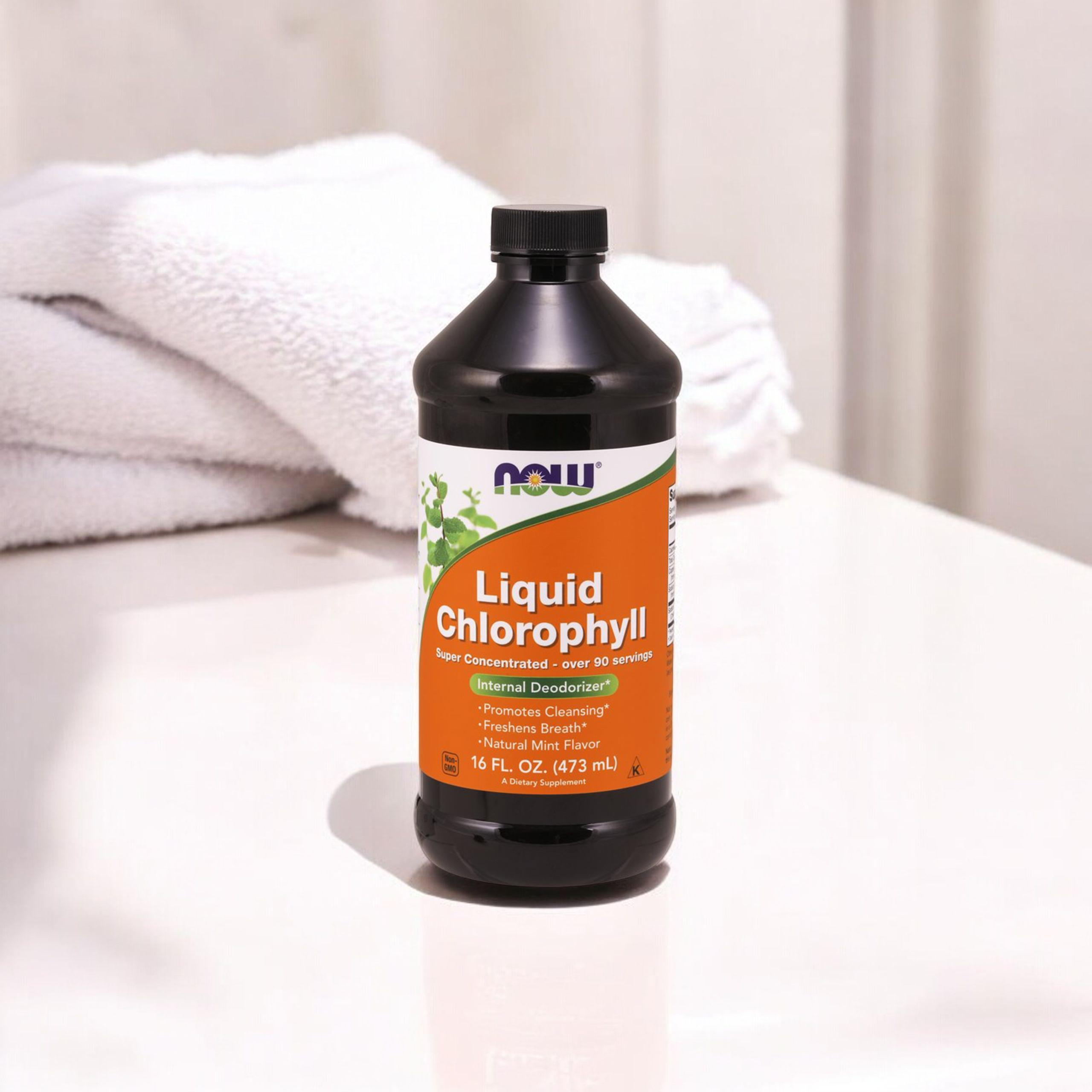 NOW Liquid Chlorophyll - 473ml - Chlorophylle liquide