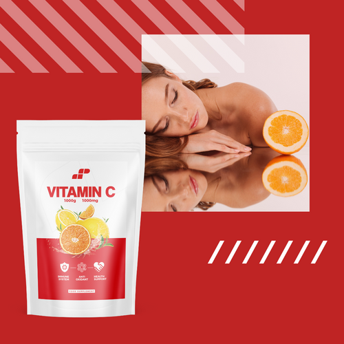 MP NUTRITION 100% Vitamin C 1000mg - 1000g - Vitamine C
