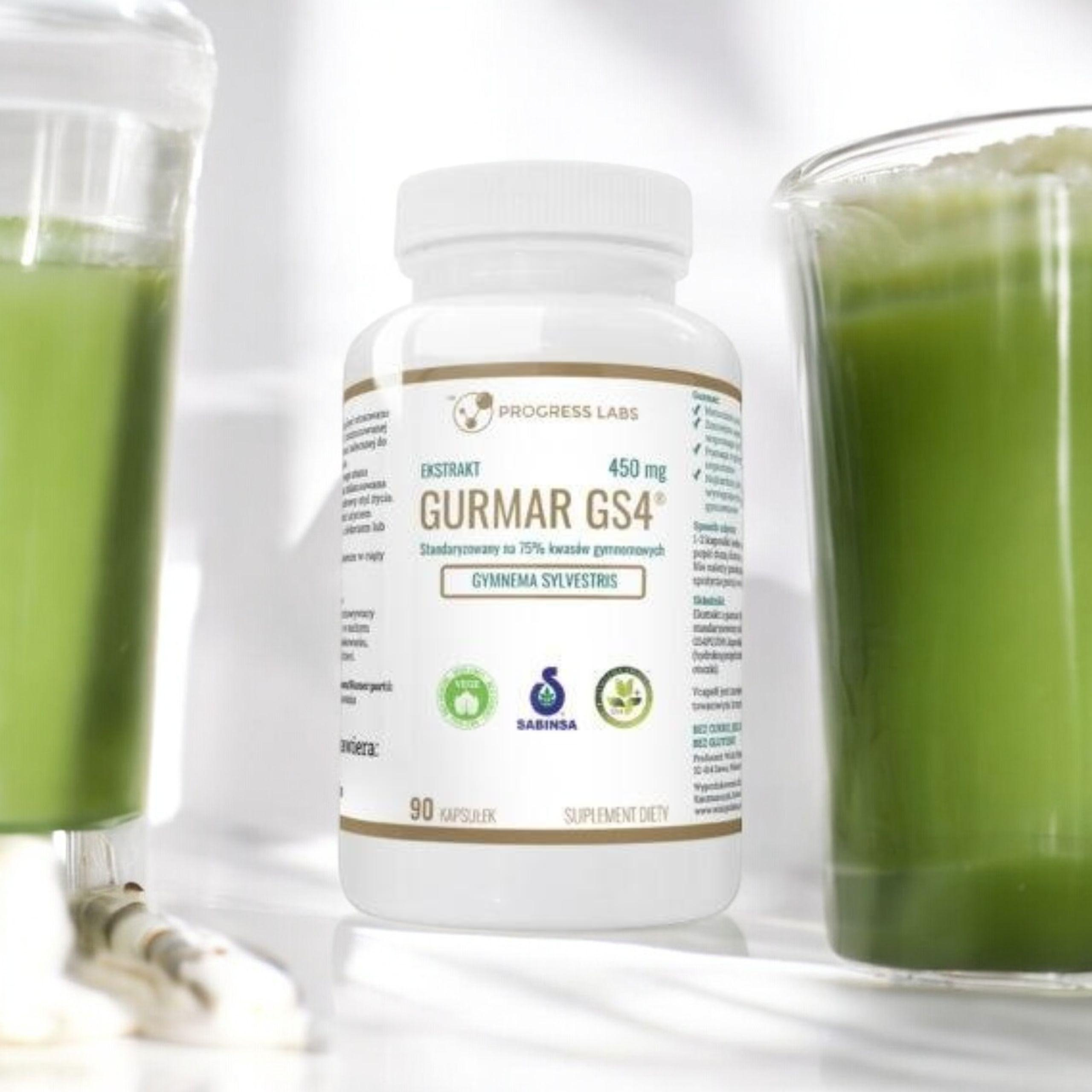 PROGRESS LABS - Gurmar GS4 - 90 gélules