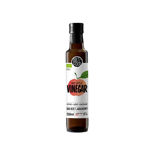 DIET FOOD - Bio Vinaigre de pommes 6% - 250ml