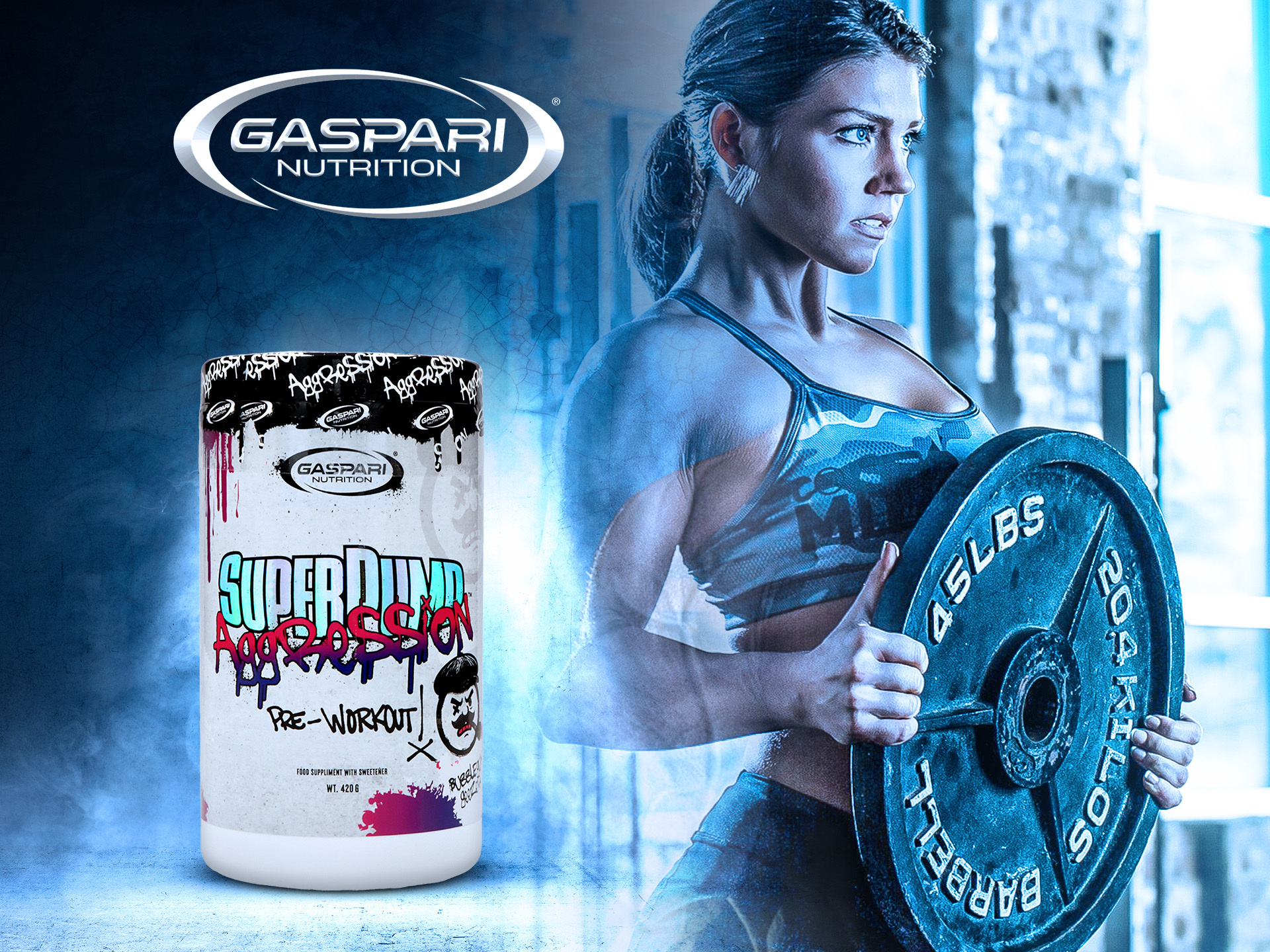 Pré-workout Gaspari – congestion, force, endurance