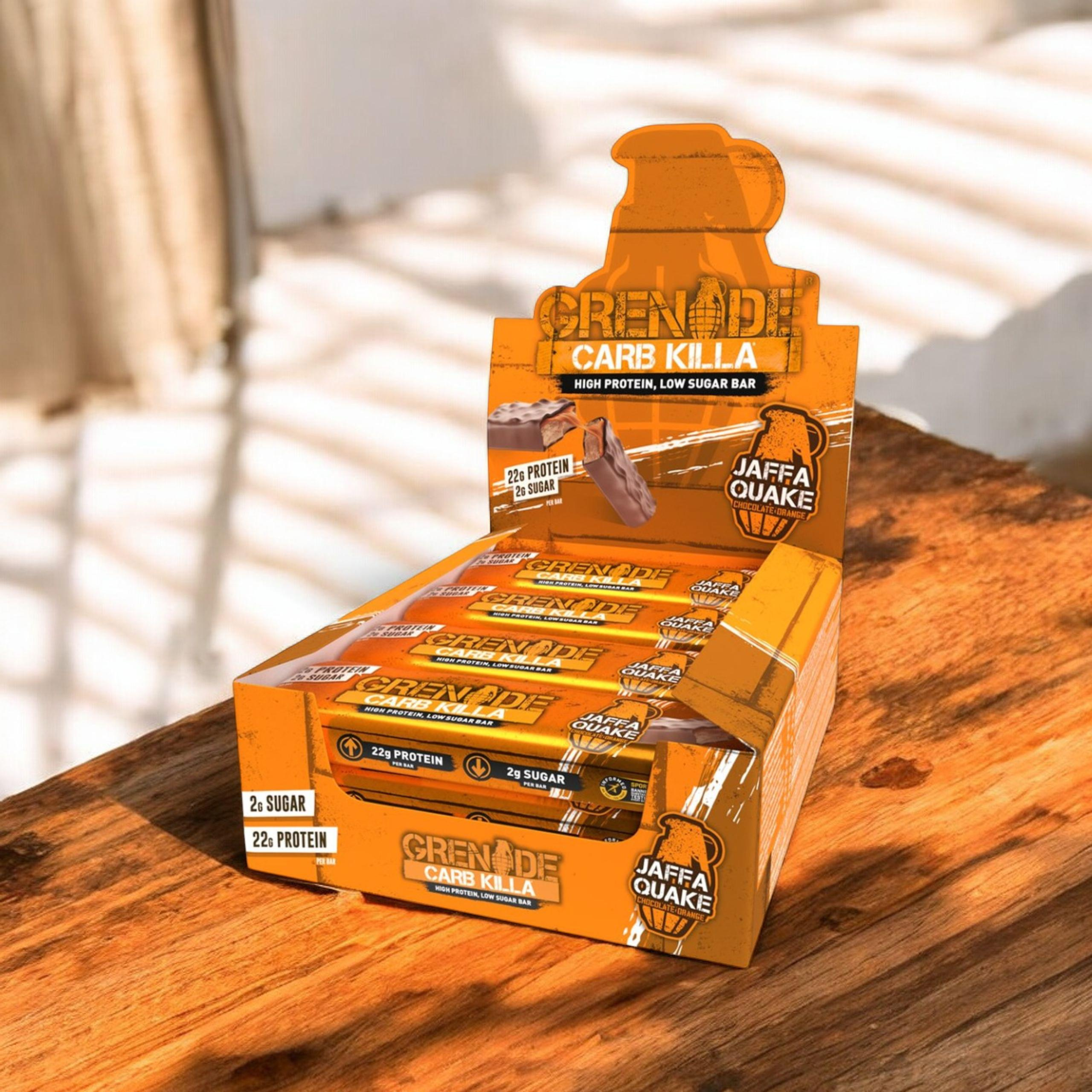 GRENADE - Barre protéinée - 60g x12 