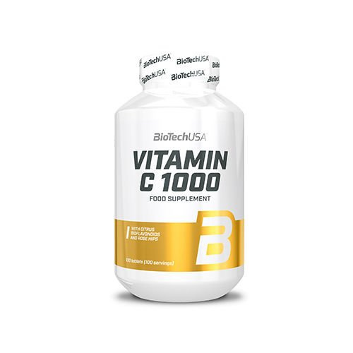 BioTech USA Vitamine C 1000 - 100tabs.