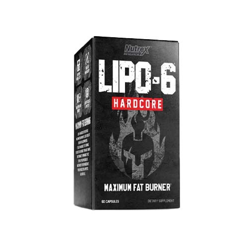 NUTREX Lipo 6 Hardcore - 60caps. - SOLDES - 31-05