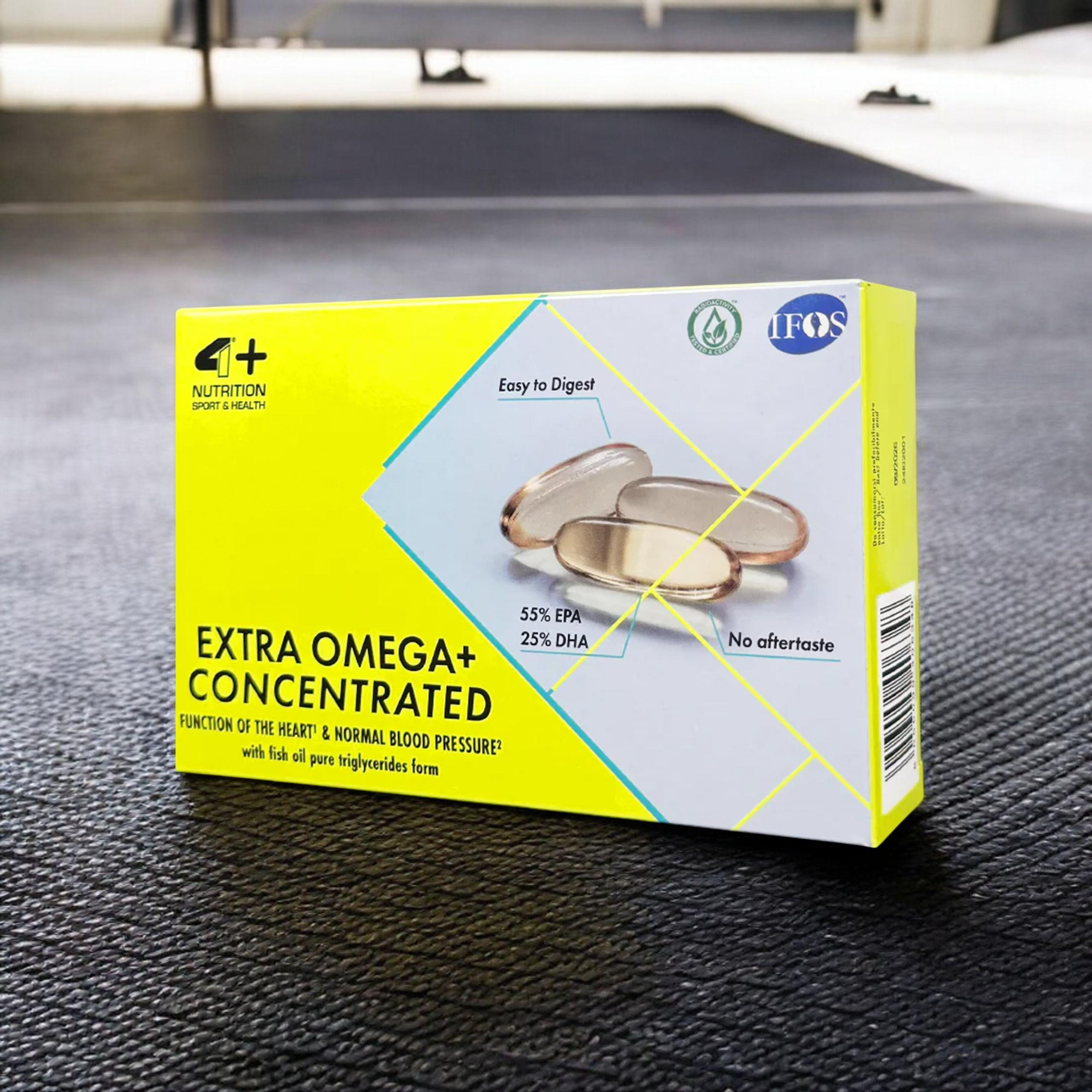 4+ NUTRITION Extra Omega+ - 60softgels