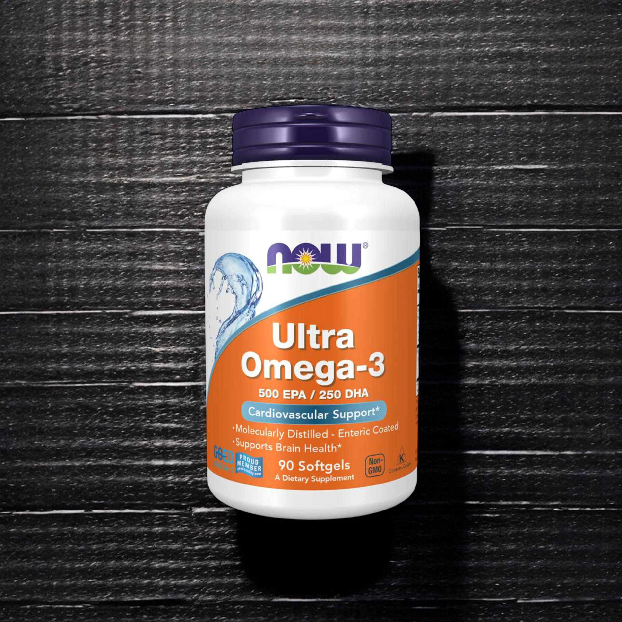 NOW Ultra Omega3 500EPA/250DHA - 90softgels