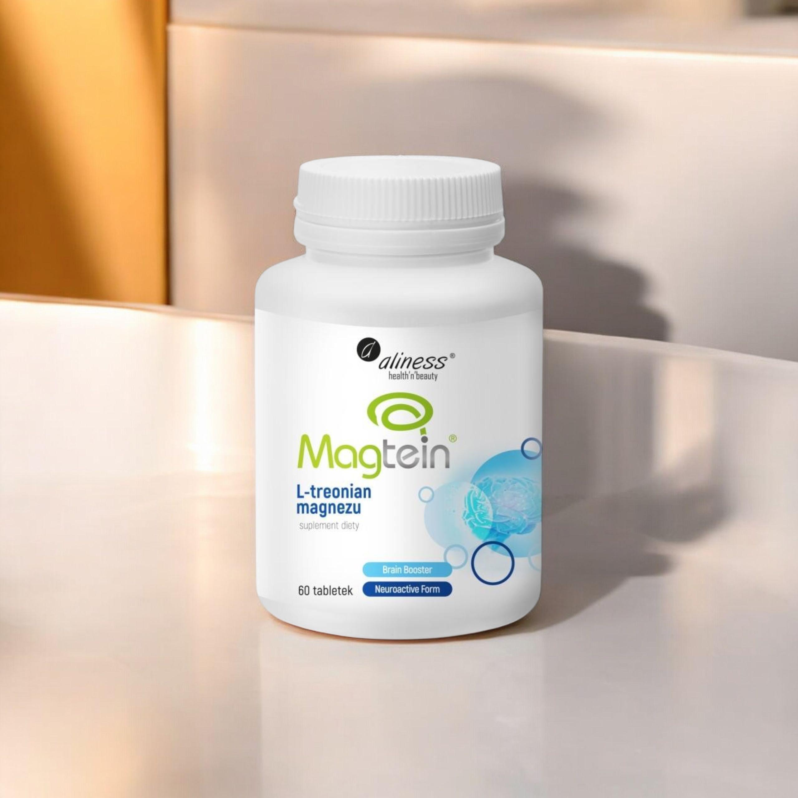 ALINESS - L-Thréonate de Magnésium Magtein 72mg - 60tabs.