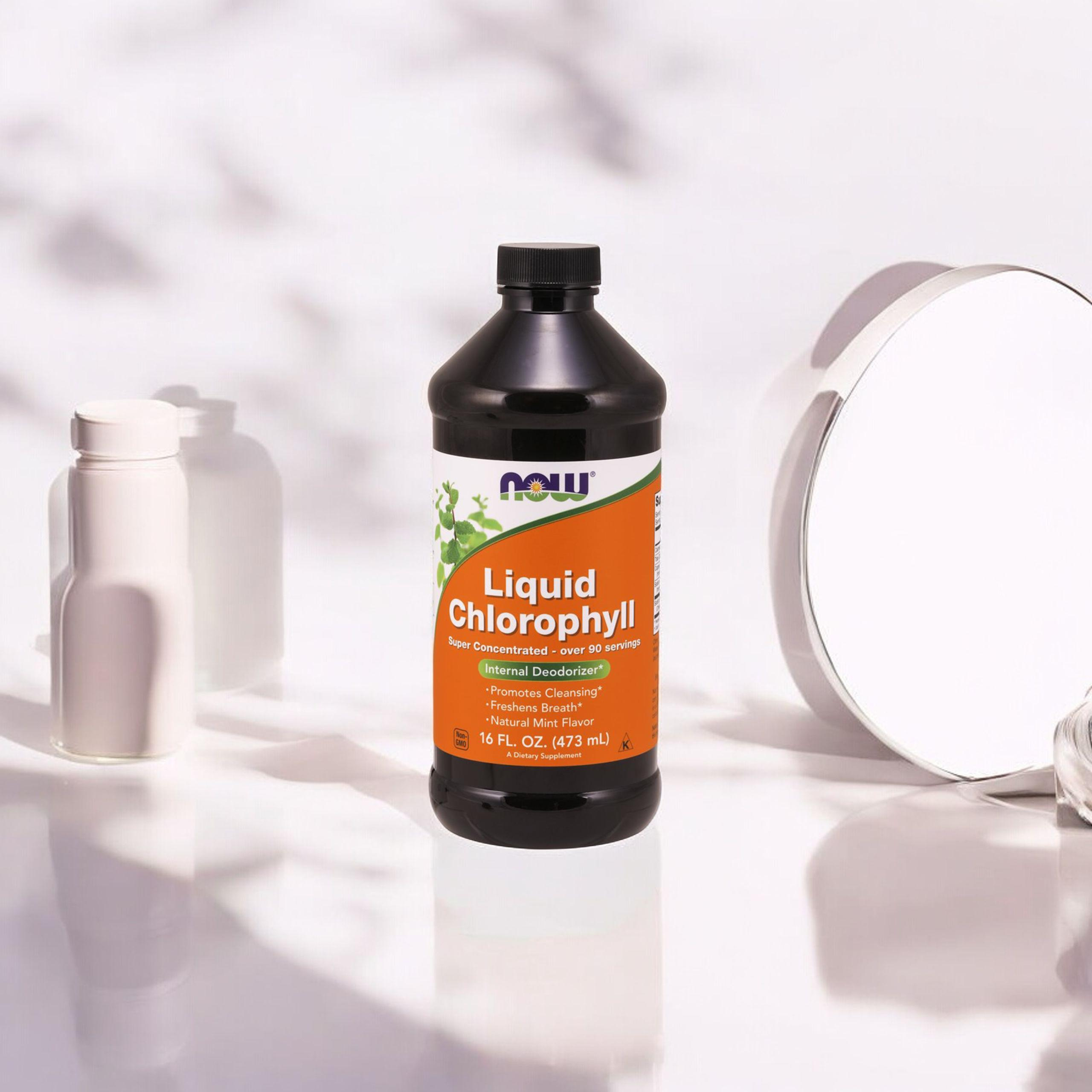 NOW Liquid Chlorophyll - 473ml - Chlorophylle liquide