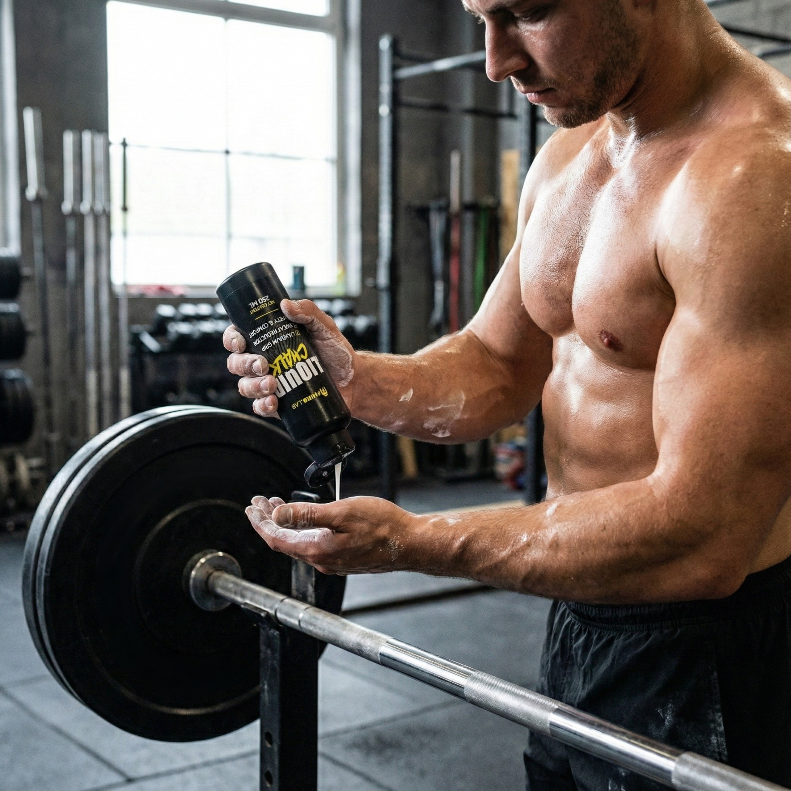 Chalk - magnezja w kostce - crossfit wspinaczka trójbój gimnastyka