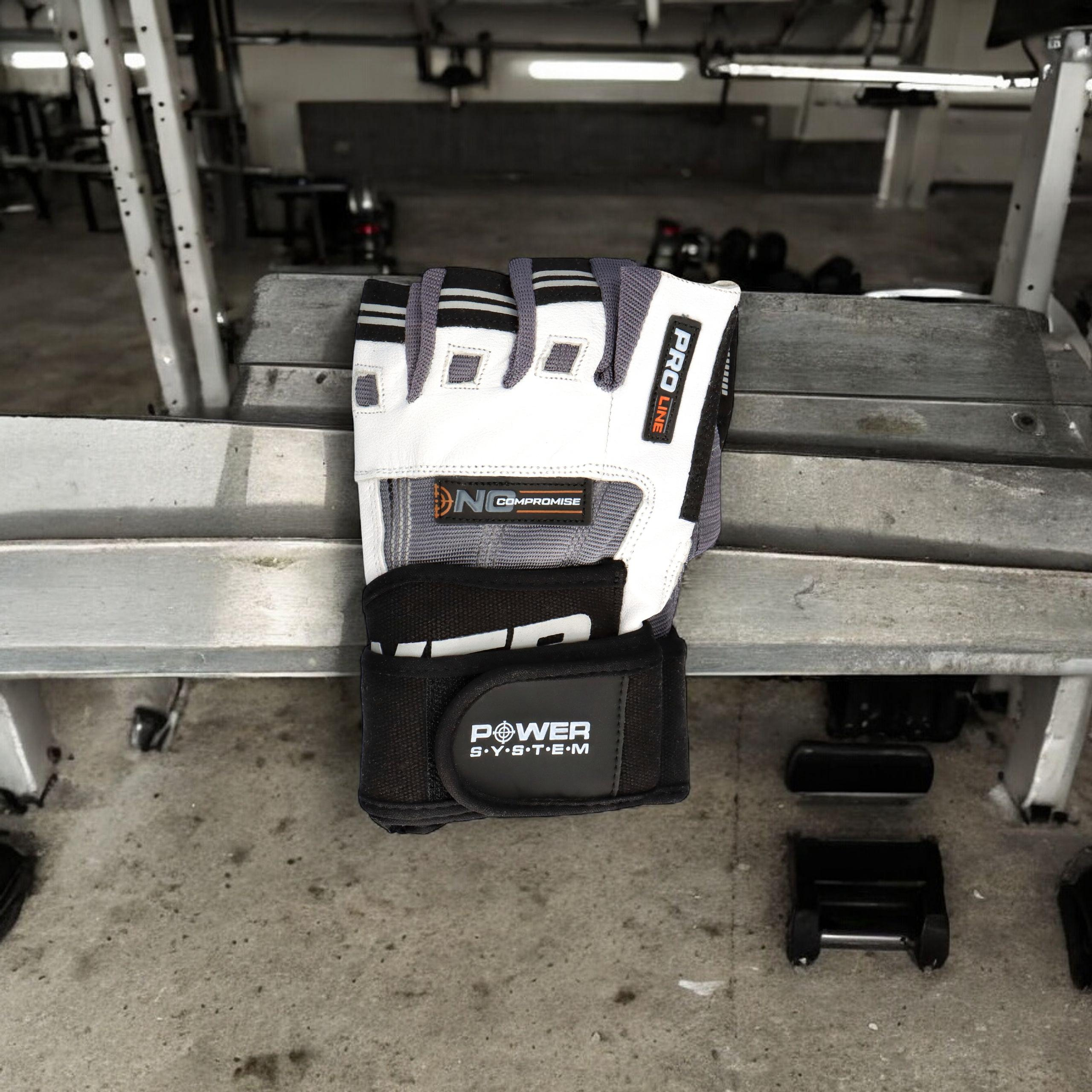 POWER SYSTEM Gants - No Compromise - White/Gray