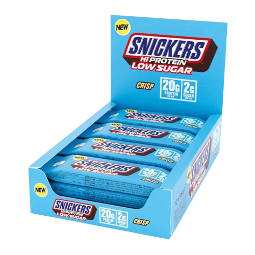 Mars - Snickers HIProtein Low Sugar Bar - 55g x12 Crisp