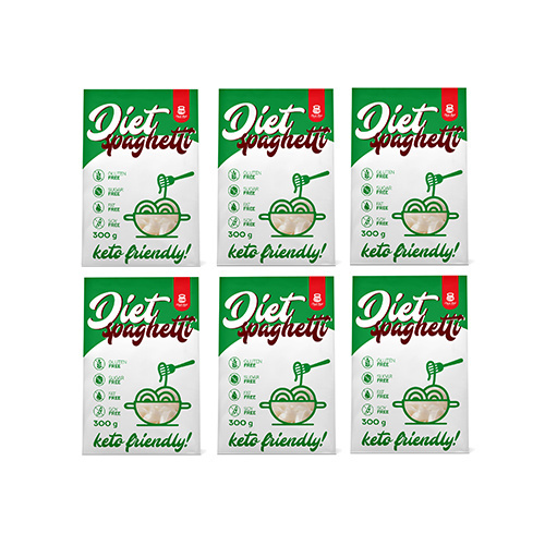 Cheat Meal Nutrition Diet Spaghetti - 6x 400g (6x 300g netto) - Pâtes diététiques