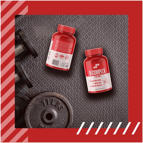 MP NUTRITION Vitamin B-Complex - 90tabs - Complexe de Vitamines B