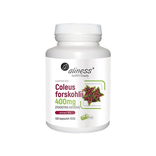 ALINESS - Coleus Forskohlii 10% 400mg - 100vcaps.