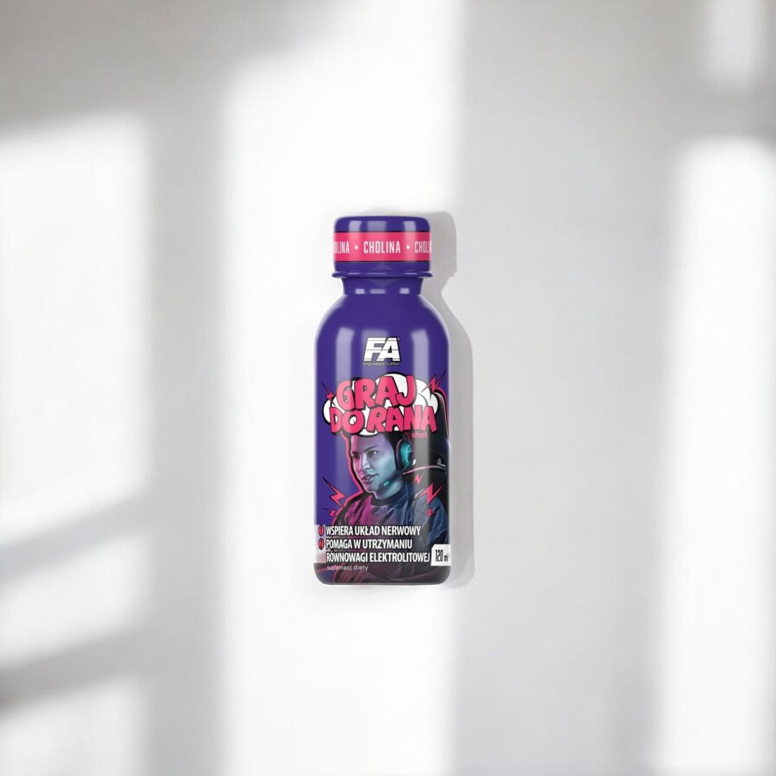 FITNESS AUTHORITY - Shot Joue Jusqu'au Matin - 120ml - Cola