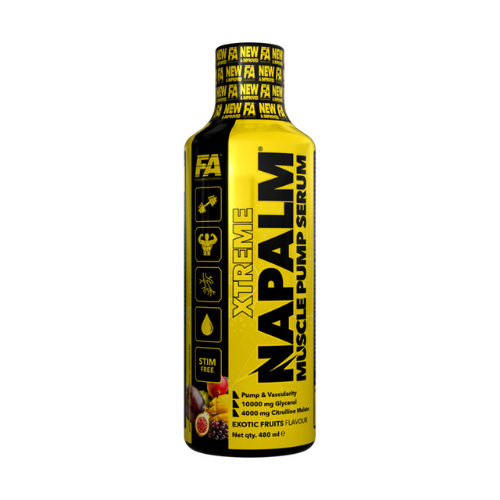 FITNESS AUTHORITY Napalm Muscle Pump Serum - 480ml - ExoticFruits - SOLDES - 31-03