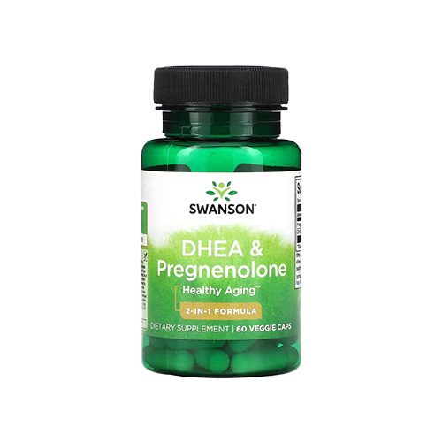 SWANSON - DHEA and Pregnenolone Complex - 60caps