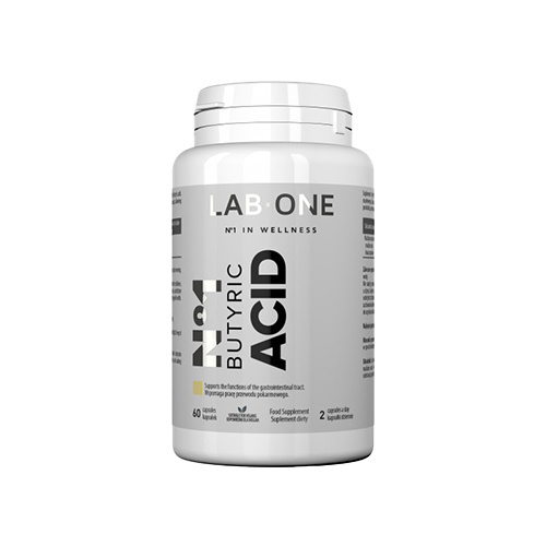 LAB ONE Butyric Acid - 60caps. - Acide butyrique