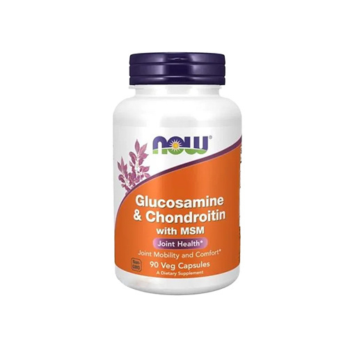 NOW - Glucosamine & Chondroitin with MSM - 90caps.