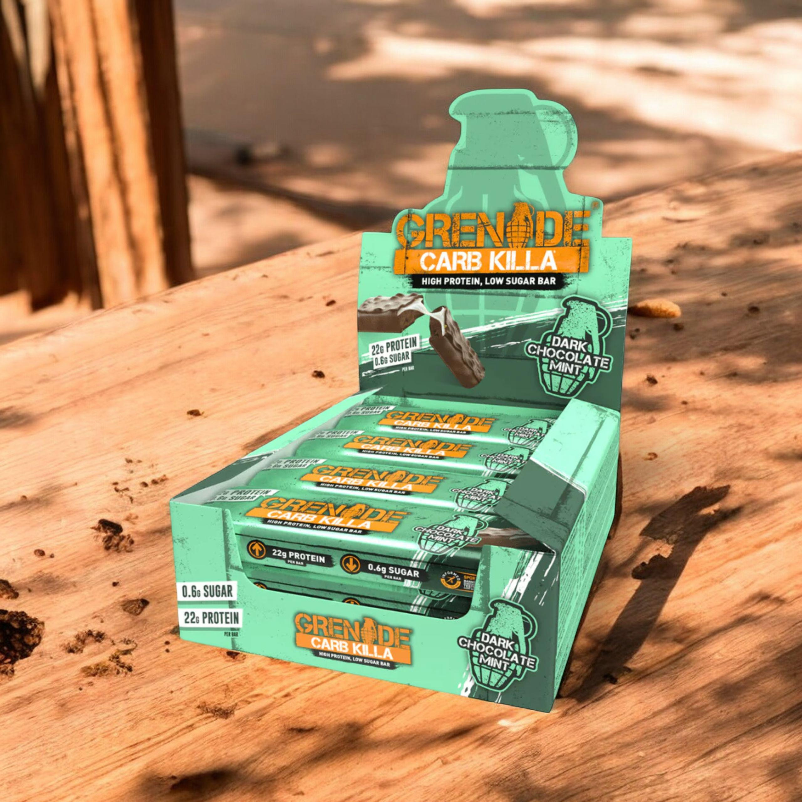 GRENADE - Barre protéinée - 60g x12 